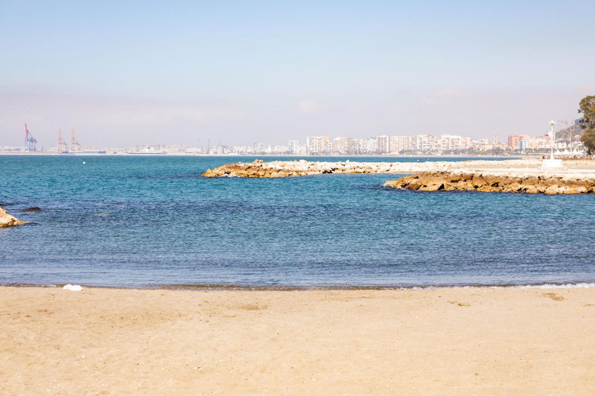 Premium Malaga Beach With Terrace מראה חיצוני תמונה