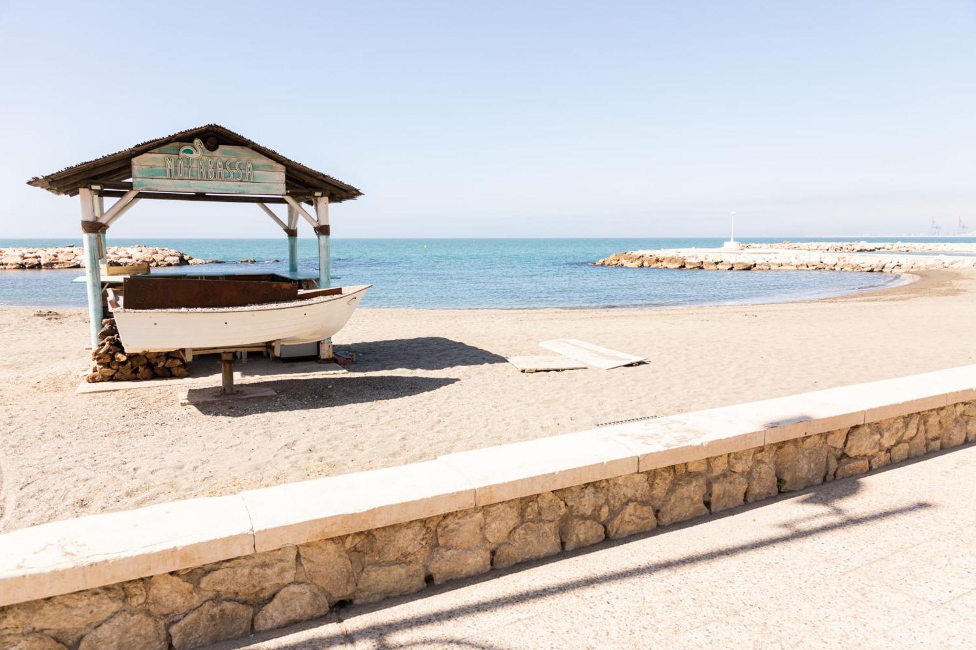 Premium Malaga Beach With Terrace מראה חיצוני תמונה